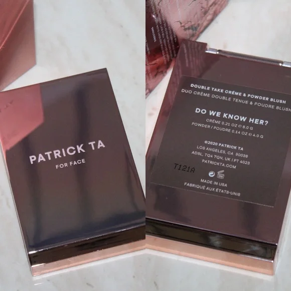 PATRICK TA ‘Do We Know Her?’ Major Headlines Double-Take Creme & Powder Blush - Picture 4 of 16